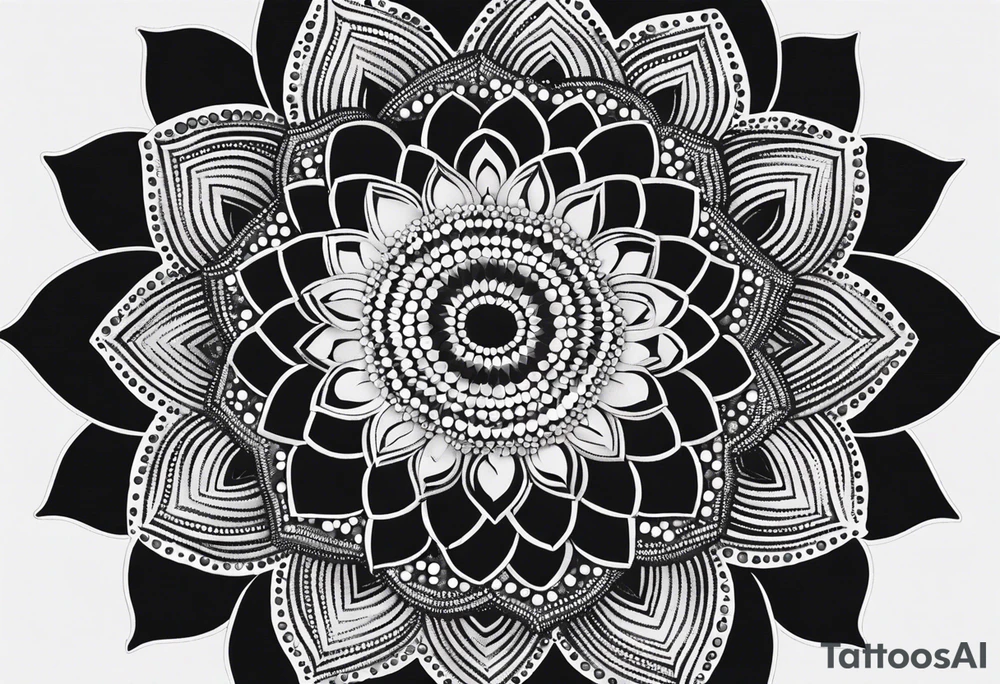 mandala tattoo idea