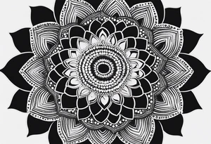 mandala tattoo idea