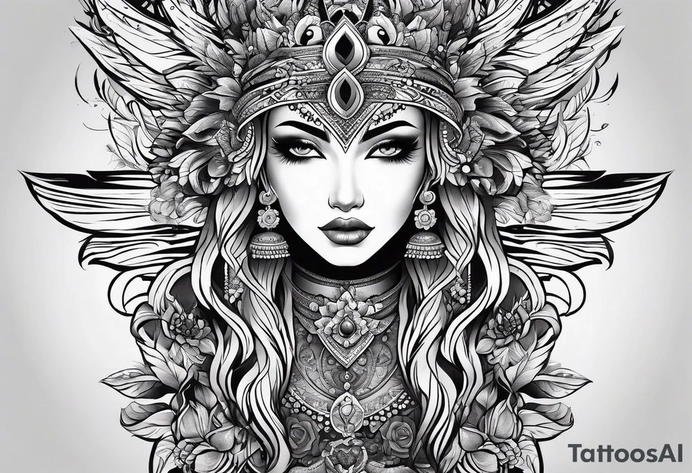 full back tattoo tattoo idea