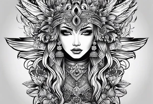full back tattoo tattoo idea