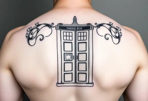 tardis tattoo idea