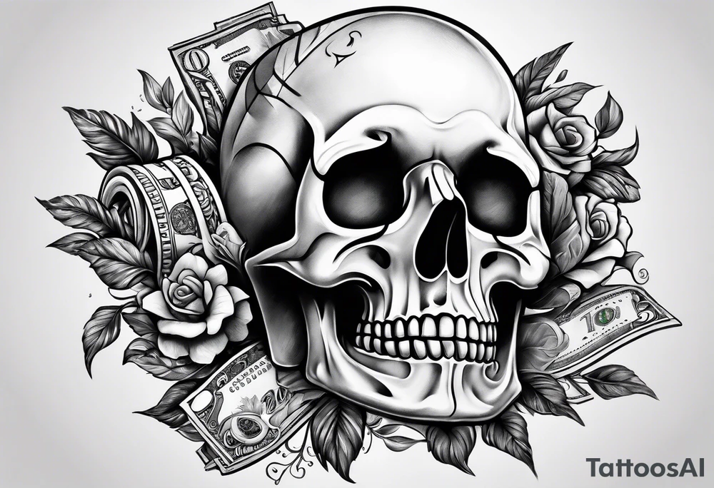 Money tattoo idea