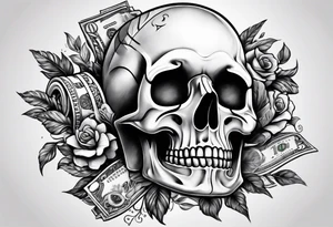 Money tattoo idea