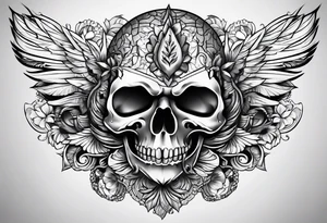 Power strength tattoo idea