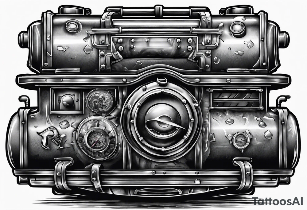 Gas tank Love tattoo idea