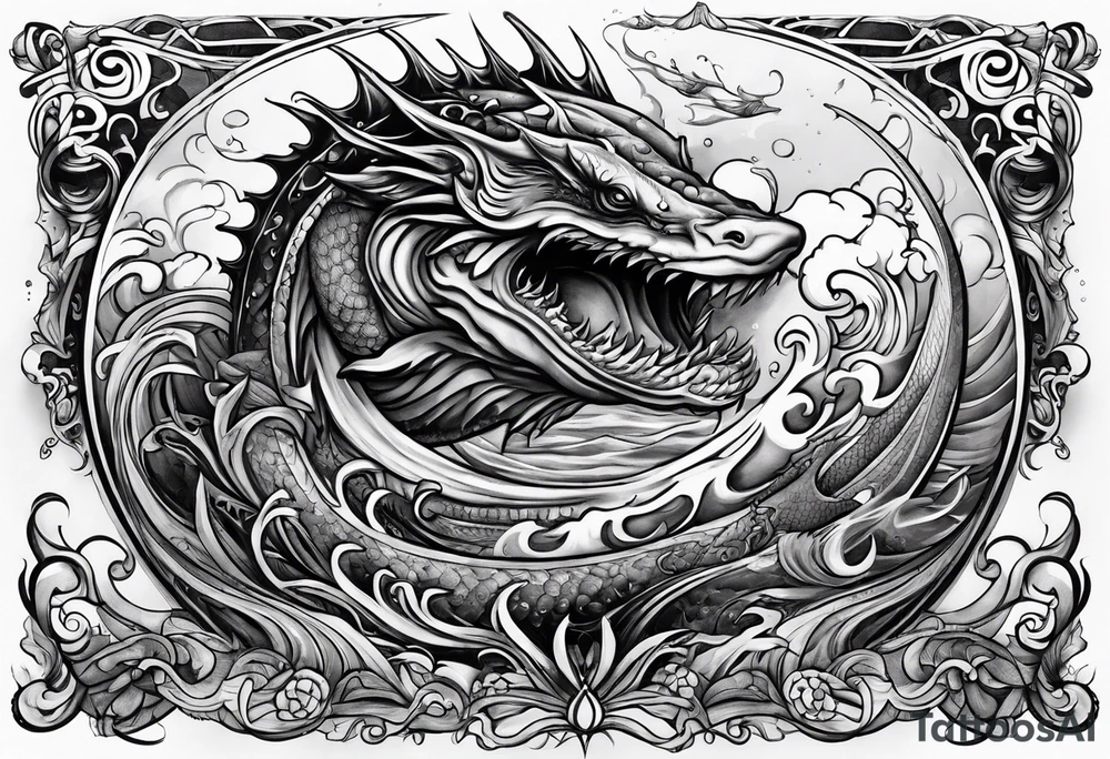 Leviathan tattoo idea