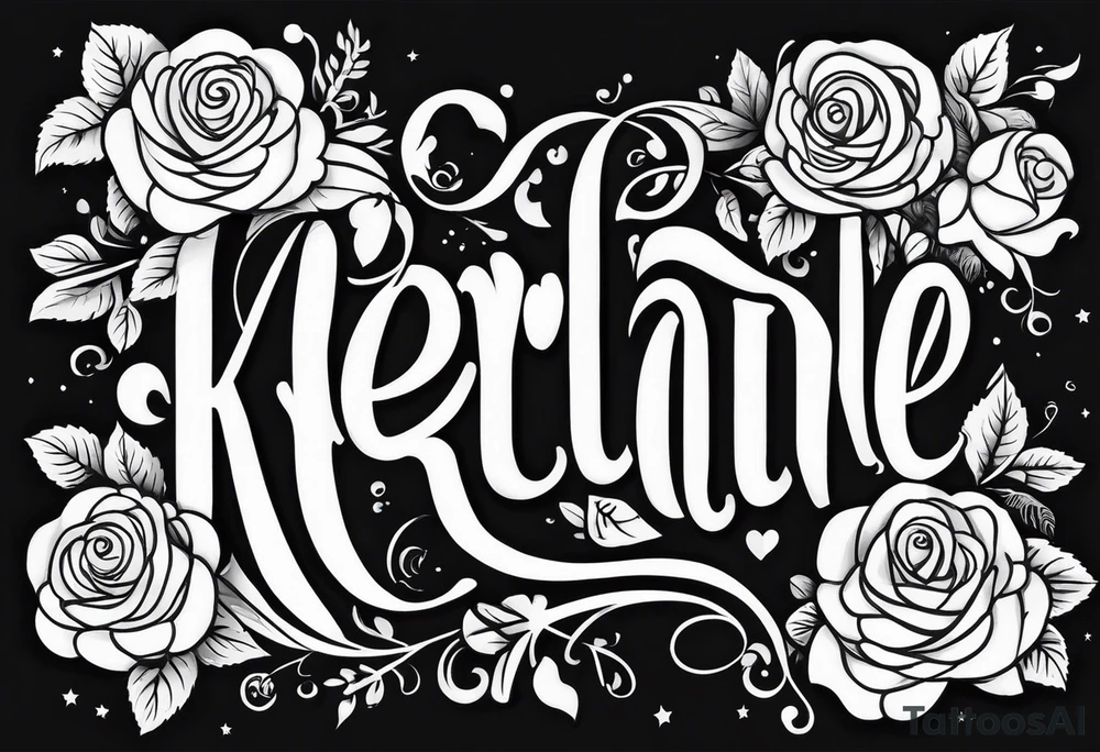 My mothers name is kerlande and her nickname is rose so like the flower tattoo idea