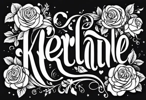 My mothers name is kerlande and her nickname is rose so like the flower tattoo idea