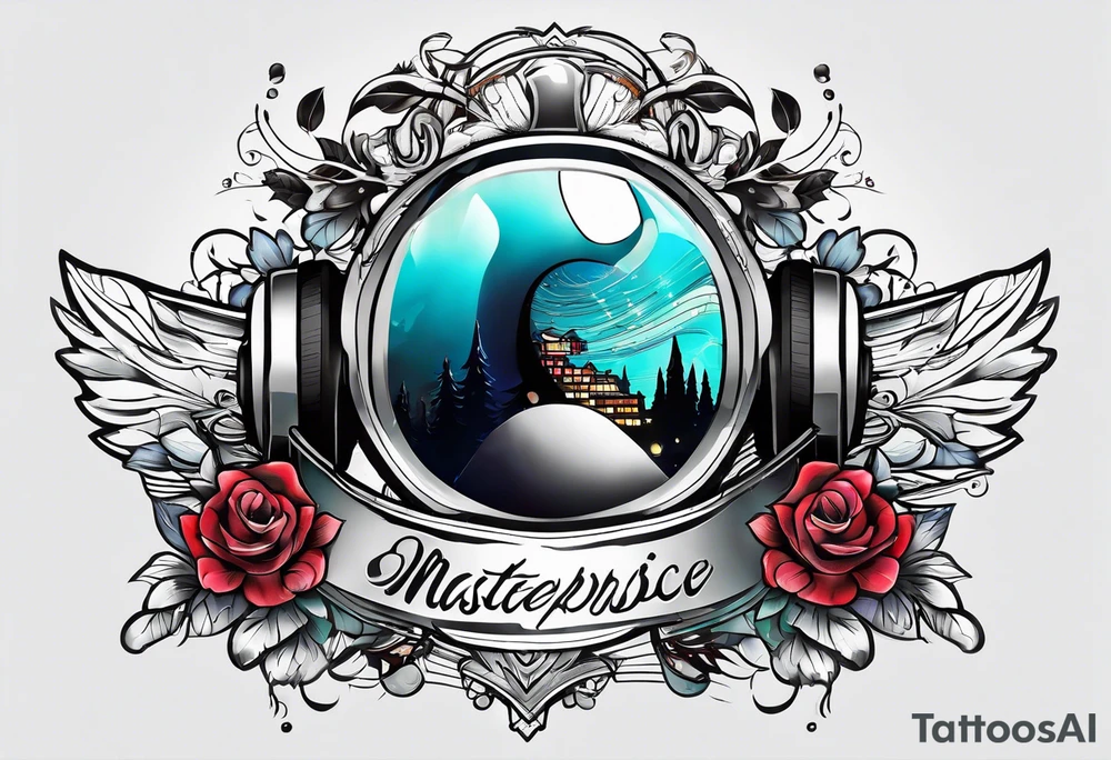 Music tattoo idea