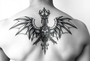 La diosa Temis protege a dos escorpiones tattoo idea