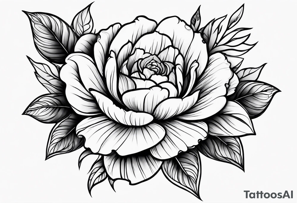 Flowers tattoo idea