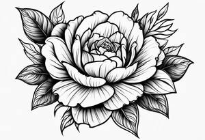 Flowers tattoo idea
