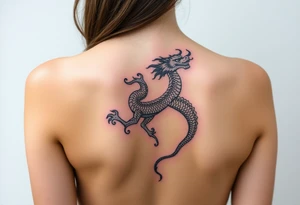 dragon tattoo idea