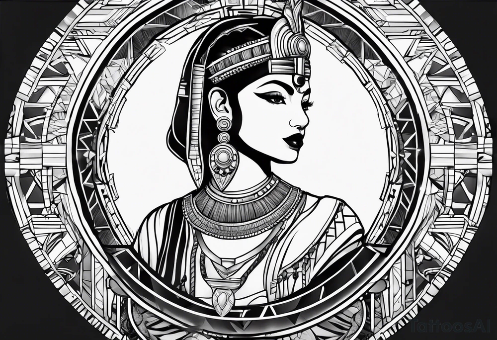 cleopatre tattoo idea