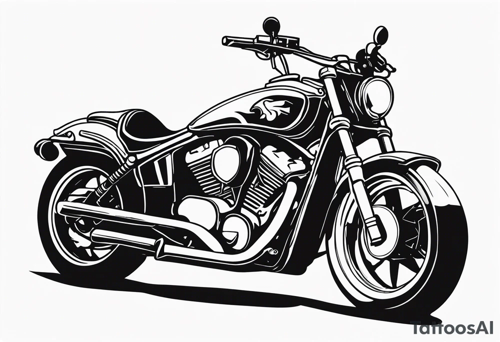 Furiosa motorcycle tattoo idea
