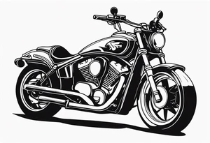 Furiosa motorcycle tattoo idea