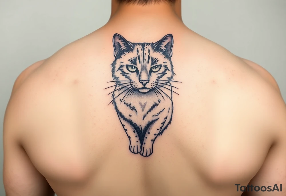 Cat tattoo idea