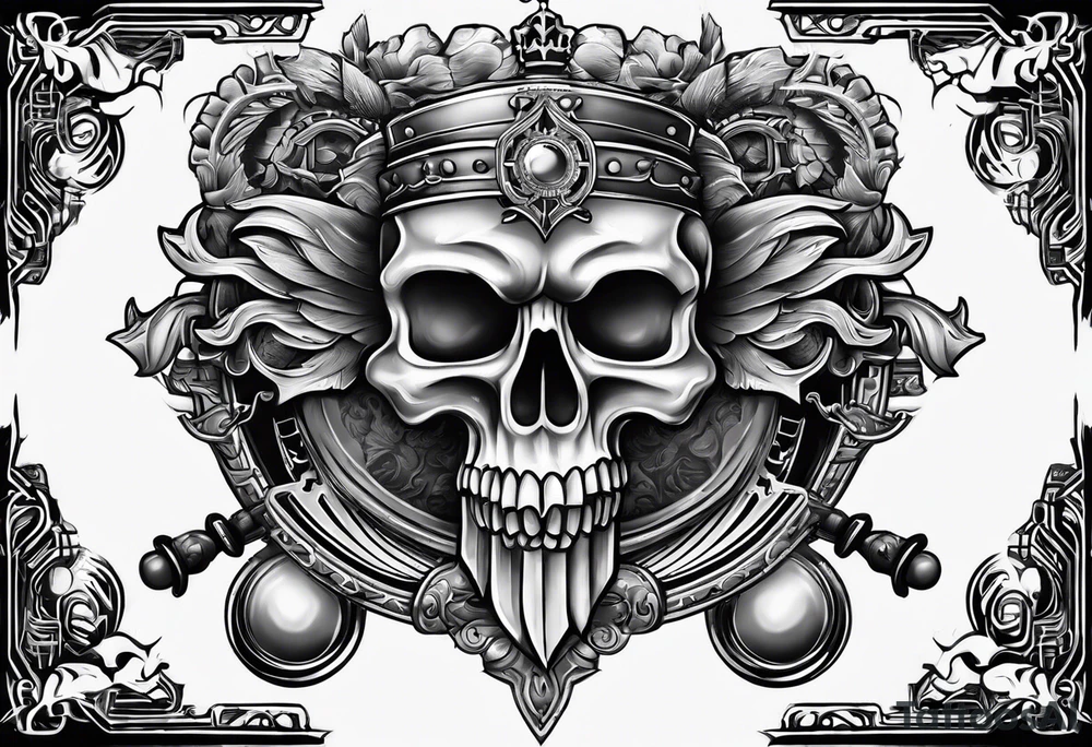 scottish crest tattoo idea