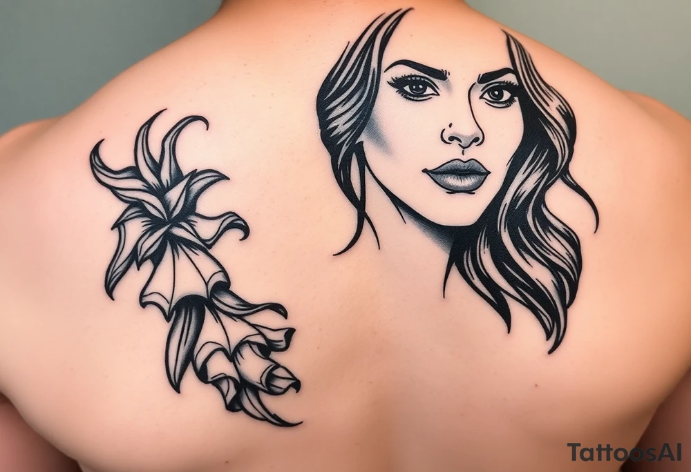 Salma Hayek tattoo idea