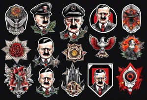 Hitler tattoo idea