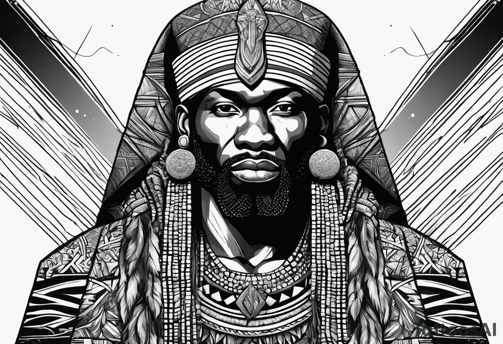 African Moses tattoo idea