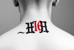 Theses japonés letter. In front of end neck
ジェファーソン
         16 
Red letter in the end of front of neck small letters tattoo idea