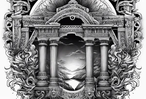 Valhalla gates tattoo idea
