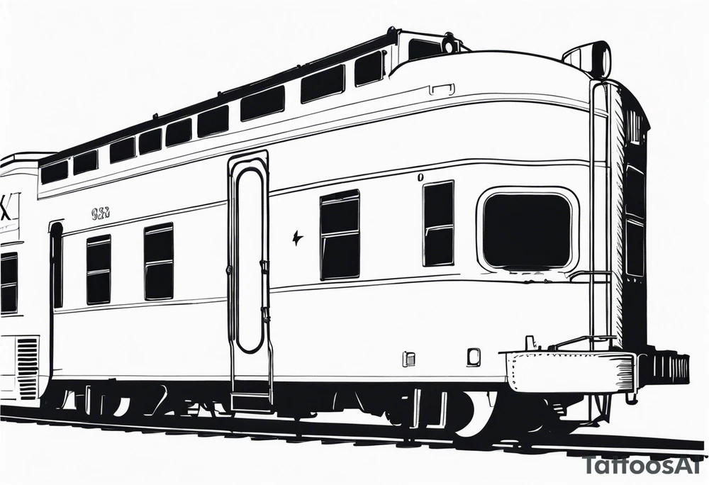 CSX train car with 09 18 38 on side tattoo idea