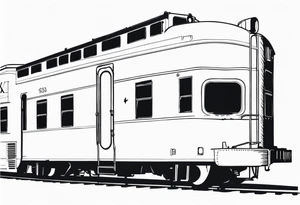CSX train car with 09 18 38 on side tattoo idea