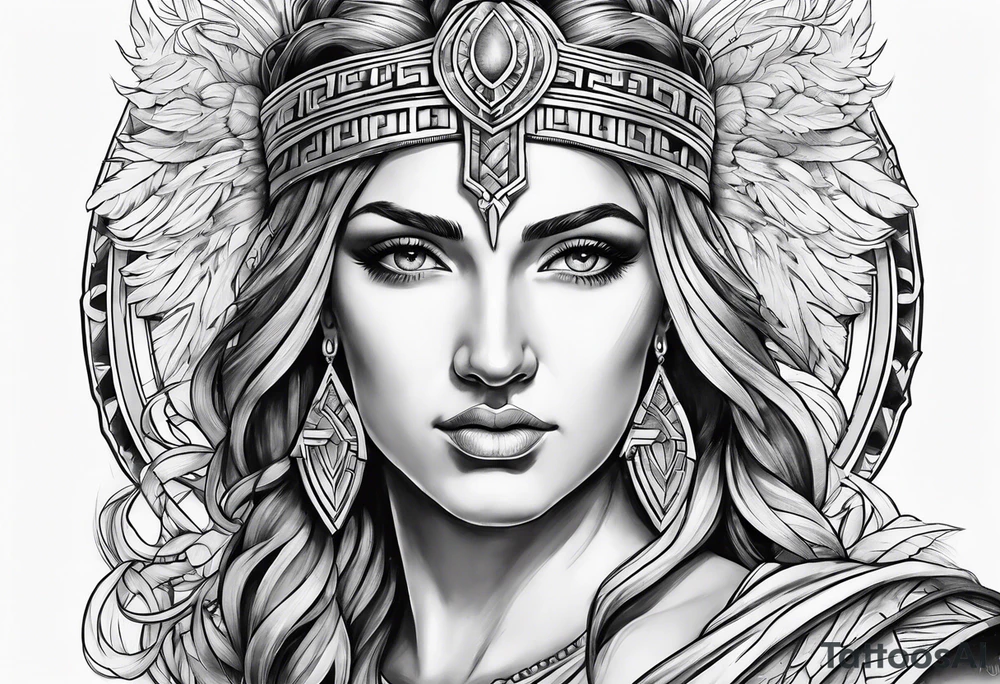 Greece mythology tattoo idea