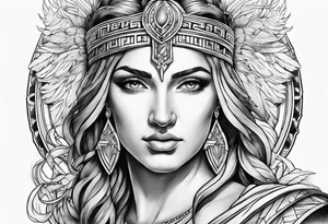 Greece mythology tattoo idea