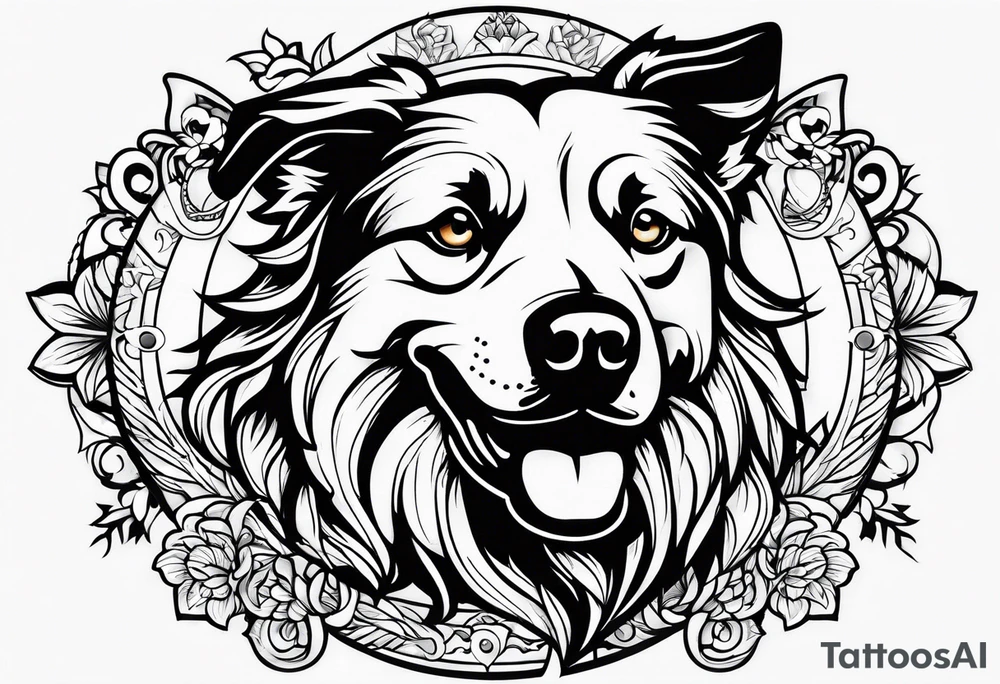 En hund tattoo idea