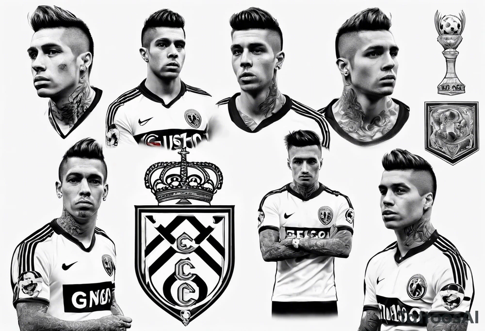 Corinthians player Cássio tattoo idea