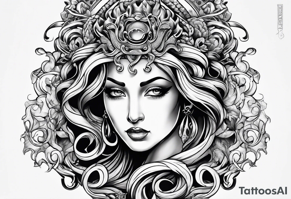 Medusa tattoo idea