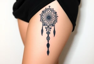 dreamcatcher tattoo idea