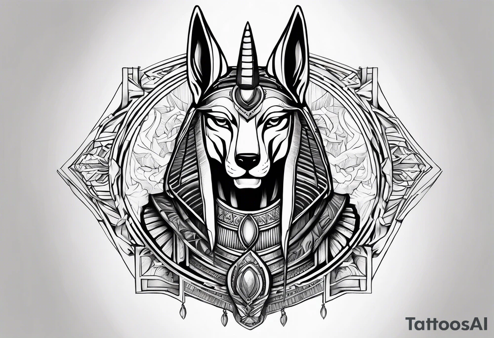Anubis tattoo idea