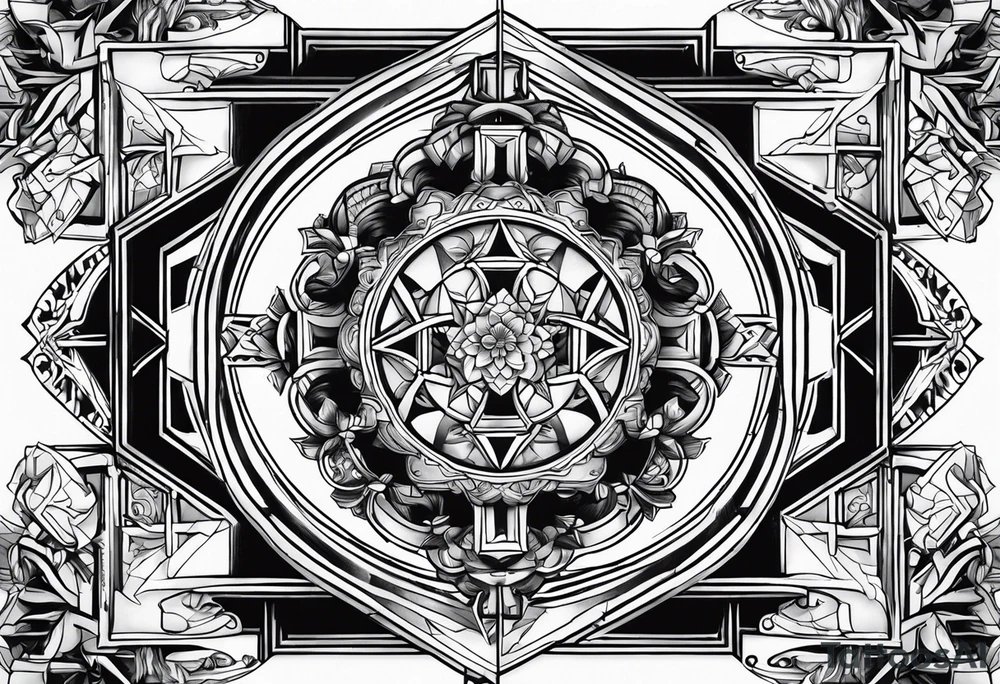 XVI.VIII.MMXXIV tattoo idea