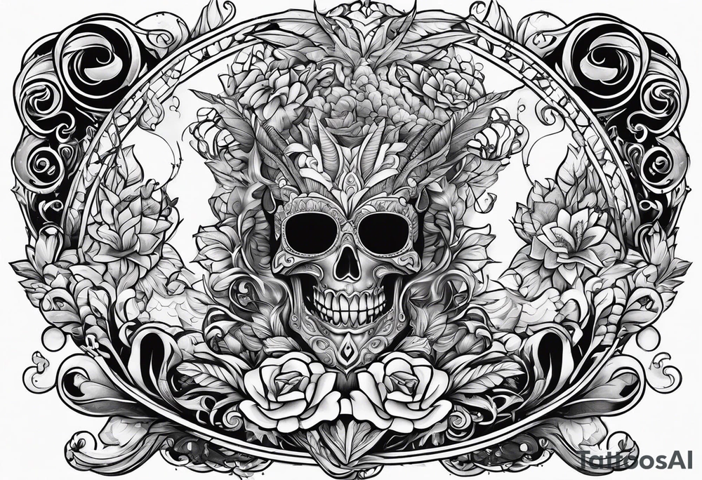 Unbreakable bond, family of five tattoo idea