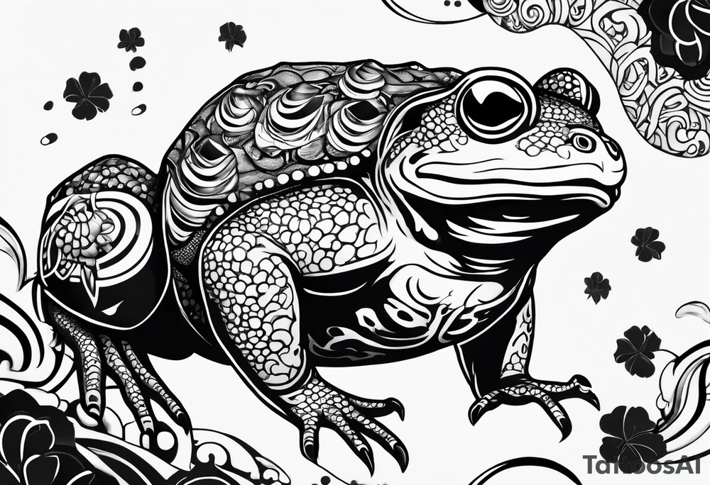 Jiraiya Naruto Gamakichi toad tattoo idea