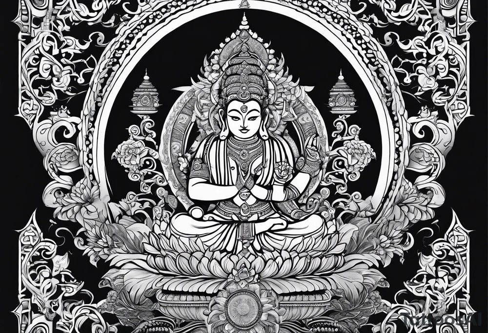 Sanskrit symbol for breathe tattoo idea