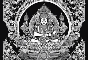 Sanskrit symbol for breathe tattoo idea