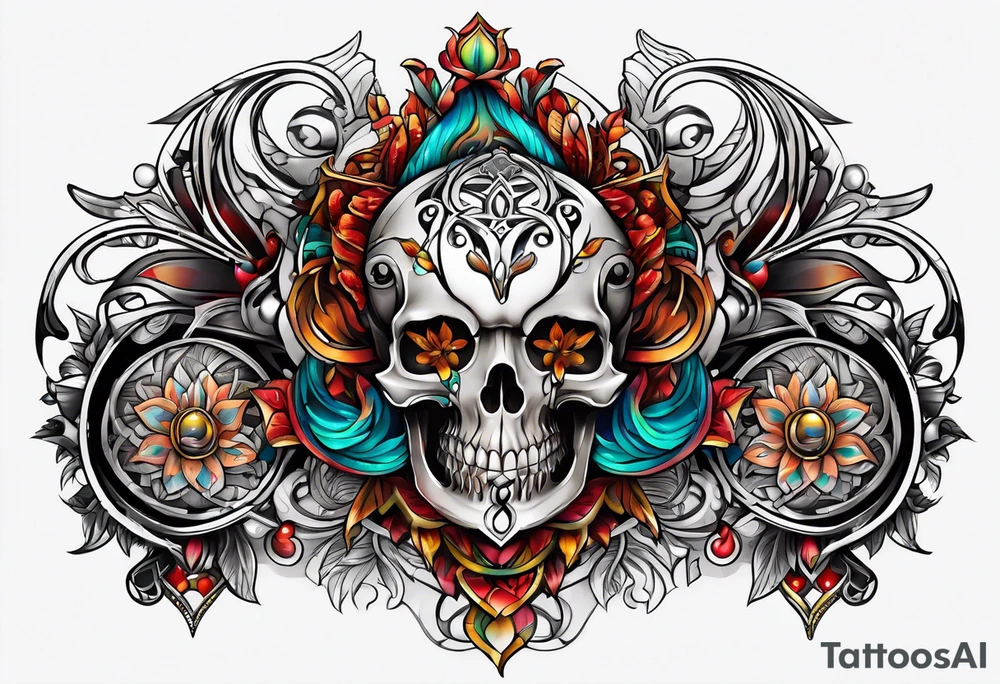 ornament tattoo idea