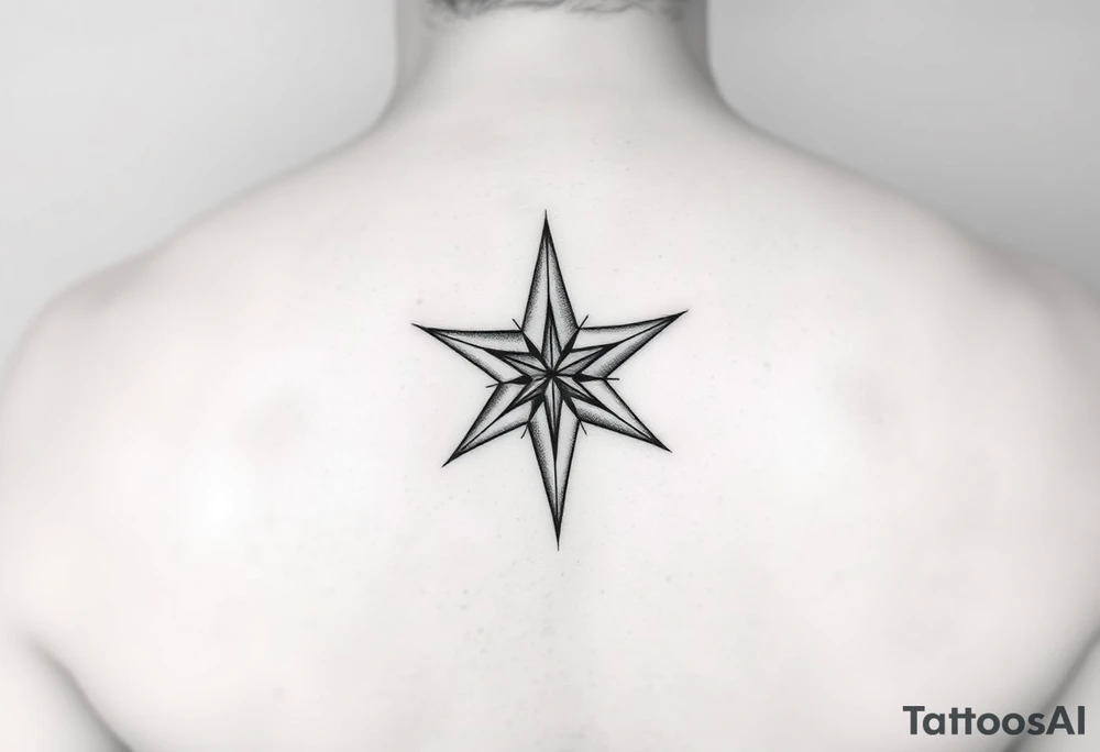 shooting star, march 7 tattoo idea
