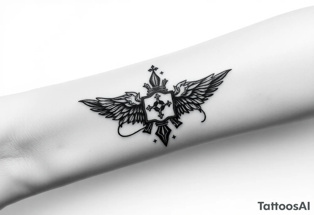 Imaginez le Colisé  en arrière-plan  un gladiateur  la carte de la Rca tattoo idea