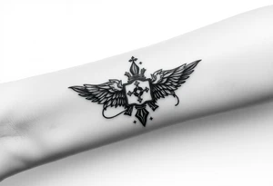 Imaginez le Colisé  en arrière-plan  un gladiateur  la carte de la Rca tattoo idea