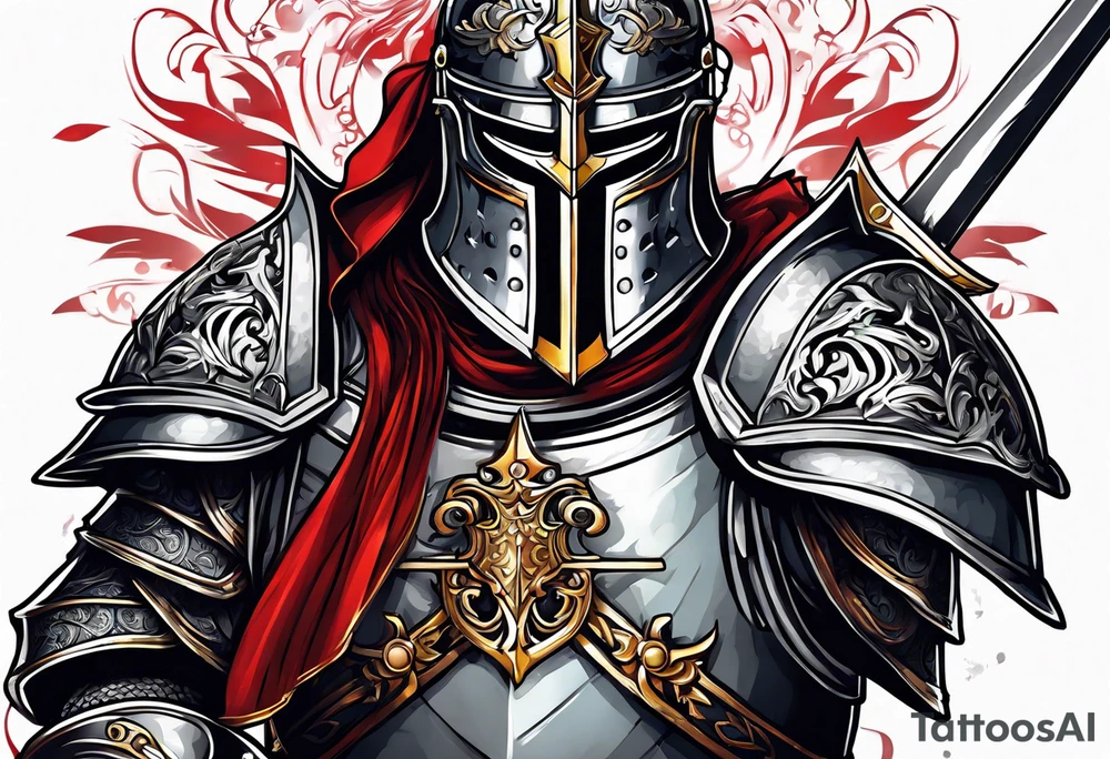 Knight tattoo idea