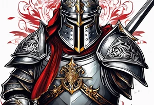 Knight tattoo idea