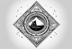Bermuda tattoo idea