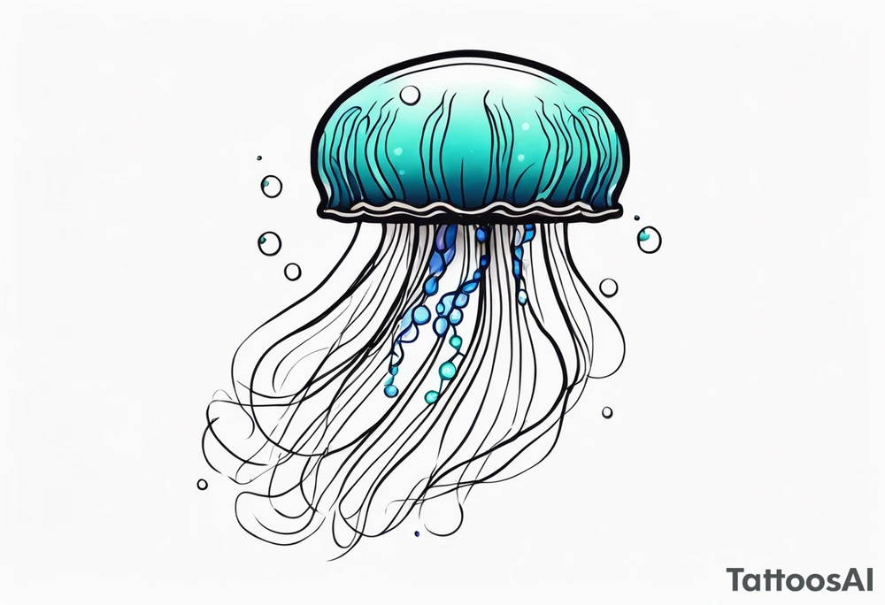 Jellyfish tattoo idea