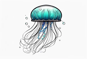 Jellyfish tattoo idea